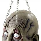 décoration tête zombie réaliste