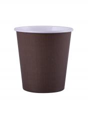 lot de 25 gobelets chocolat en carton