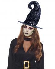 chapeau halloween velours noir