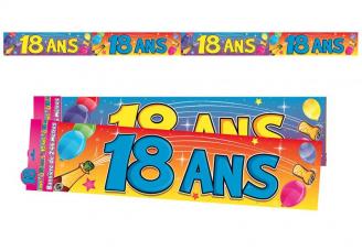 guirlande banniere 18 ans