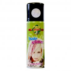 spray paillettes argent cheveux