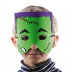 Masque Enfant en mousse Frankestein