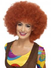 perruque afro auburn