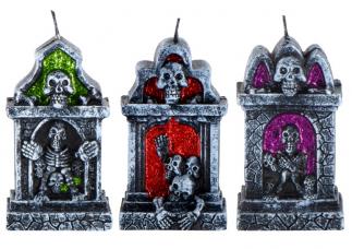 assortiment bougies halloween