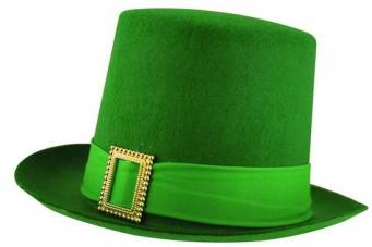 Chapeau Melon En Velours De Luxe Paddy'S Day, Motif Trèfle Irlandais chez  Deguiz…