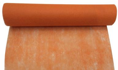 chemin de table orange intisse