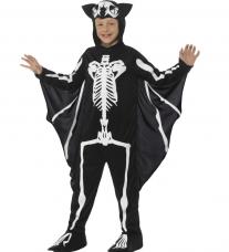 costume chauve souris squelette