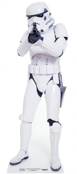 Figurin Géante Carton Stormtrooper