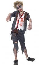 costume enfant zombie ecolier