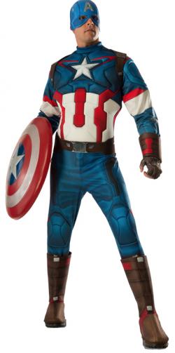Déguisement Luxe Captain America Avengers 2 Adulte