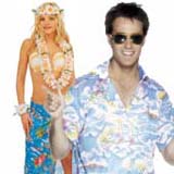 Kit accessoire et décoration pour soirée hawaienne