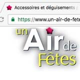 ssl activé sur le site un-air-de-fetes.com
