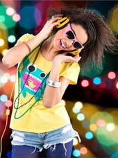 Déguisement Année 90 et Fluo