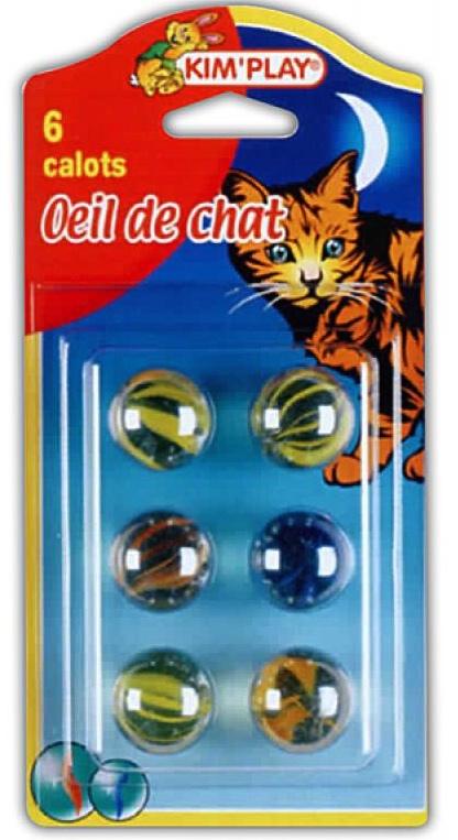 6 calots oeil de chat