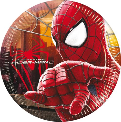 Assiettes Spiderman Carton pas cher