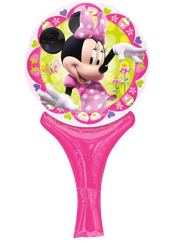 Ballon cornet Minnie Mouse pas cher
