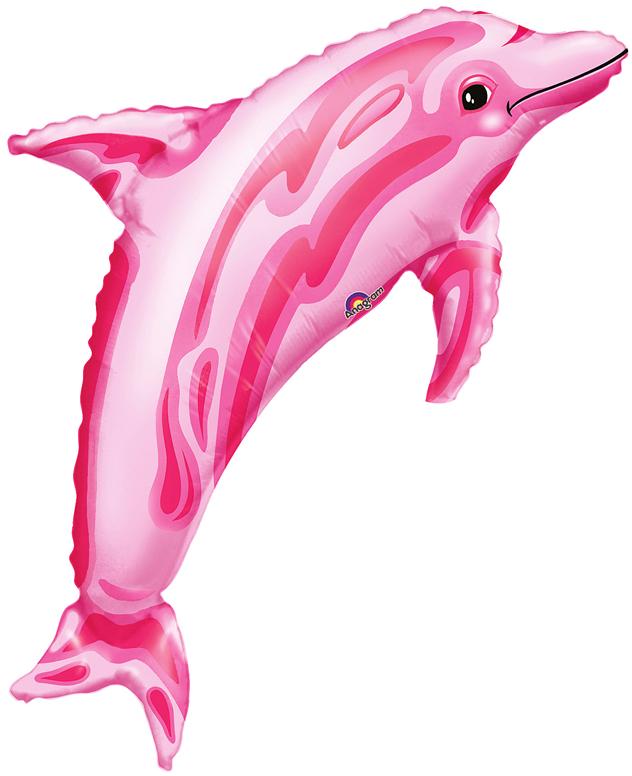 Ballon dauphin rose pas cher