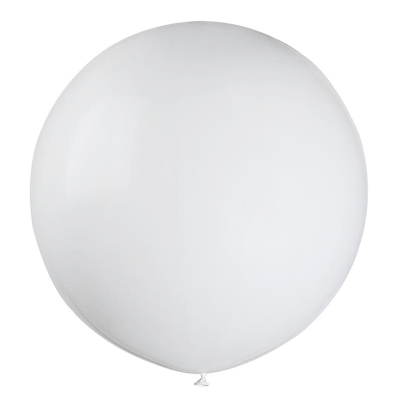 Ballon géant blanc pas cher