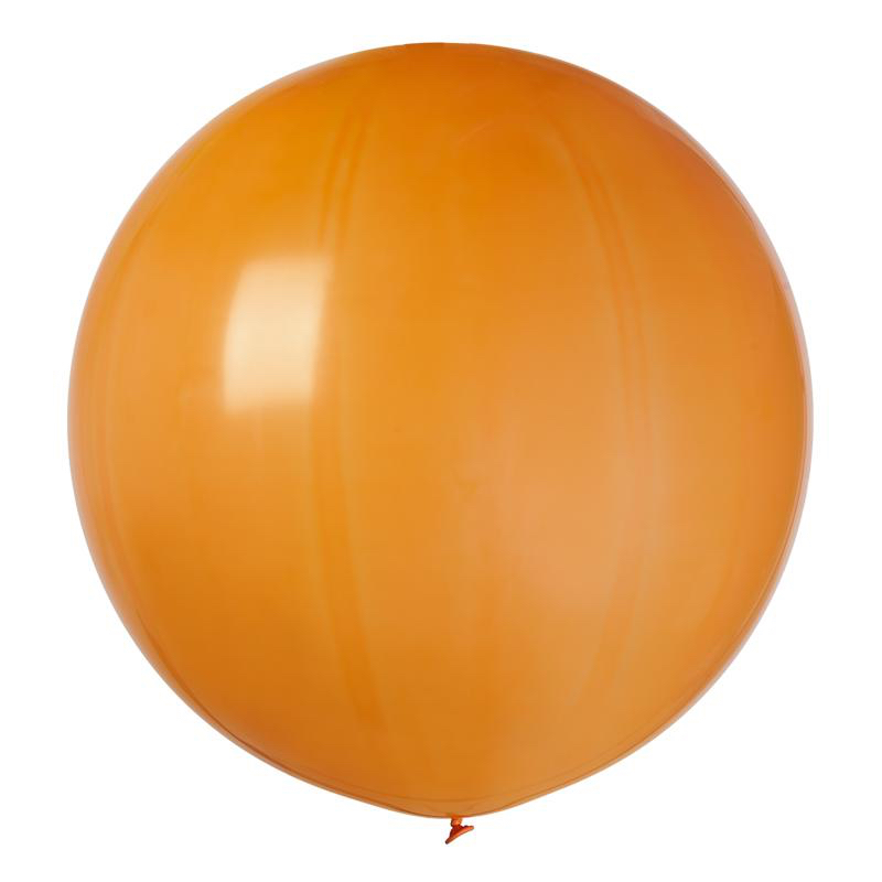 Ballon géant orange pas cher