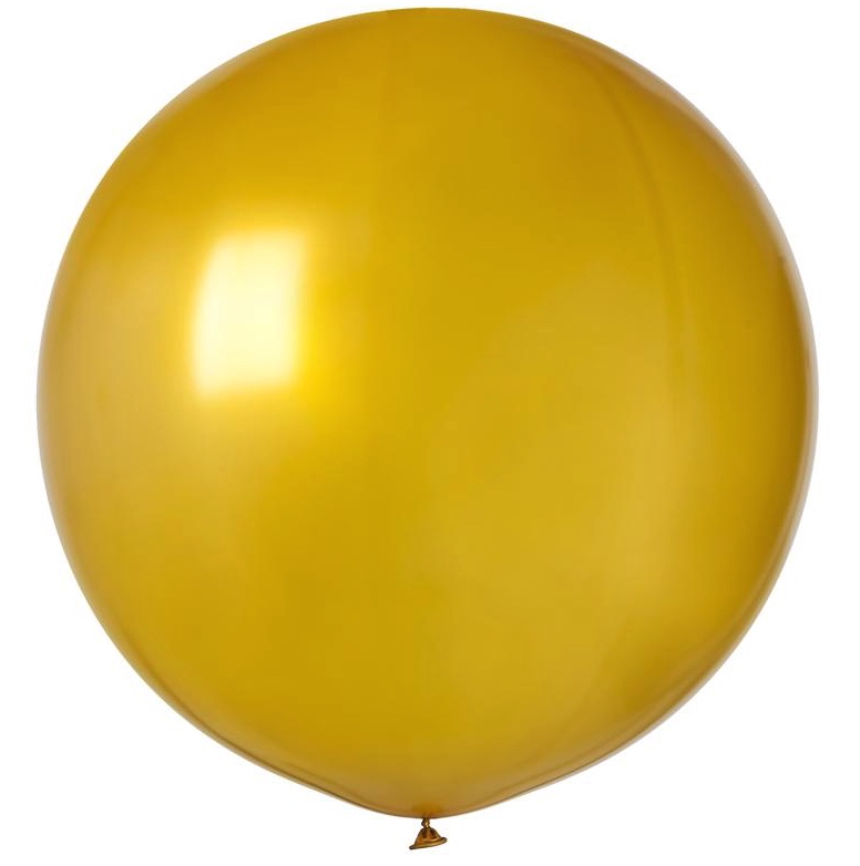 Ballon géant rond or pas cher
