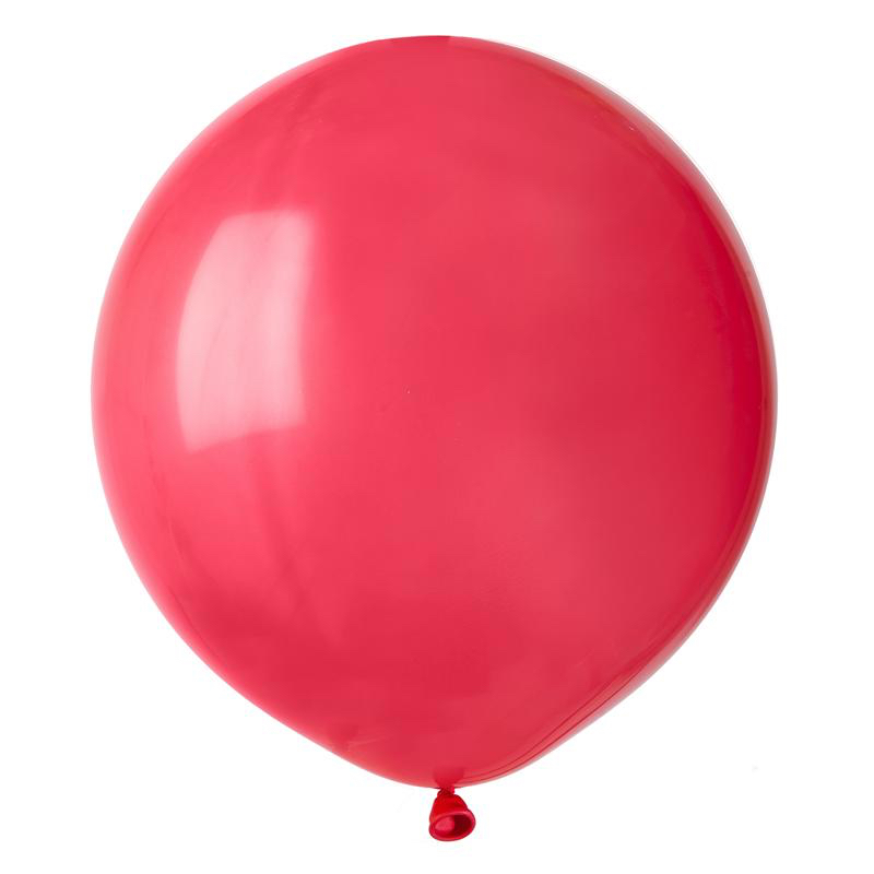 Ballon gonflable géant rouge - Ballon Joyeux anniversaire rond