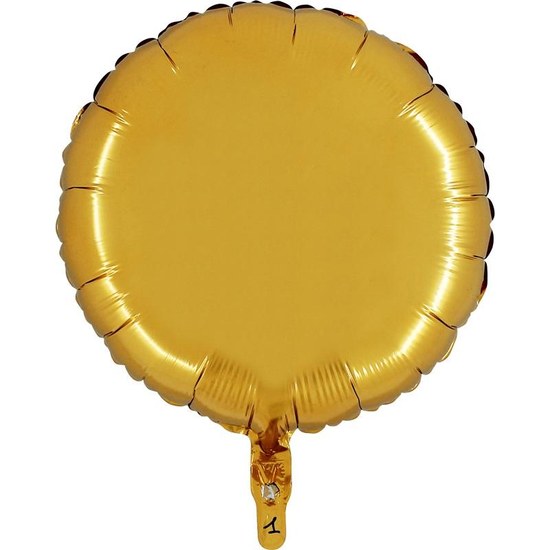 Ballon Mylar Rond Bleu