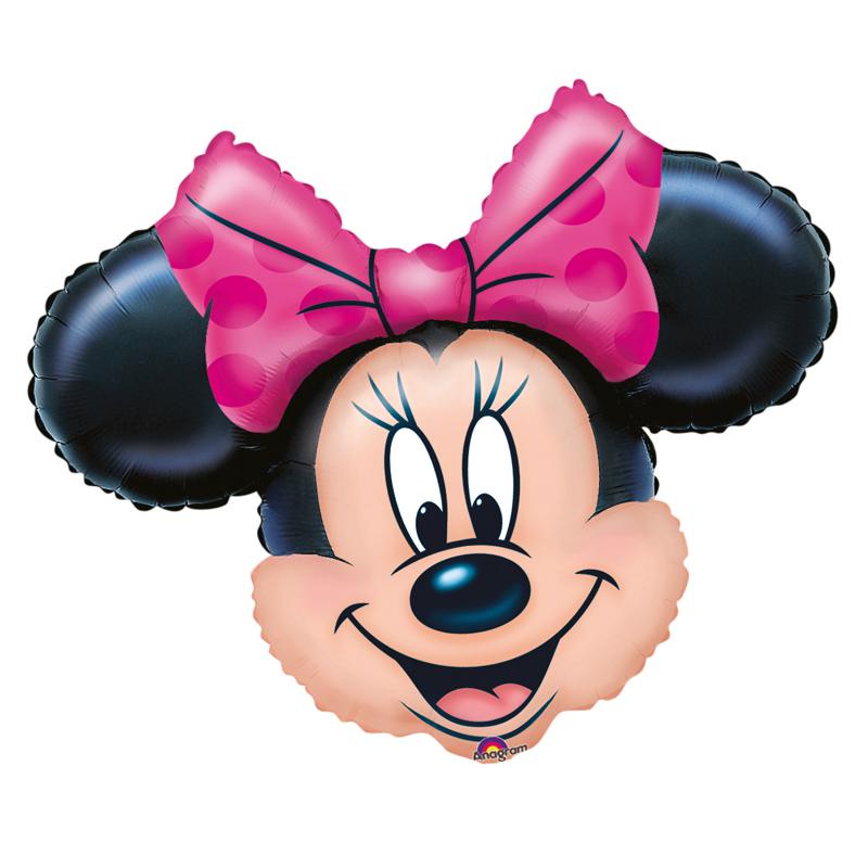 Ballon tête de Minnie Mouse pas cher