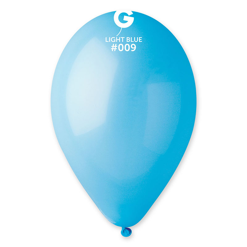 Ballons bleu pastel pas cher