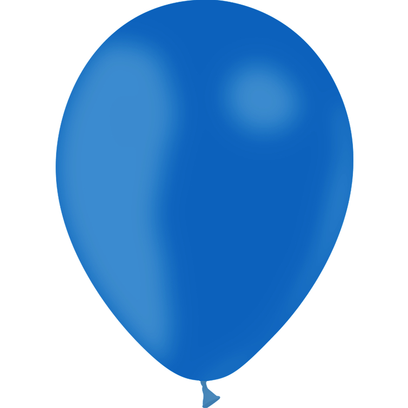 Ballons bleus roi biodégradables pas cher