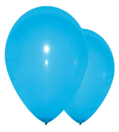 sachet de ballons gonflables bleu 1er prix