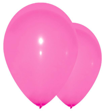 Sachet de ballons gonflables rose 1er prix