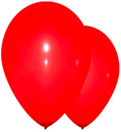 Sachet de ballons gonflables rouge 1er prix