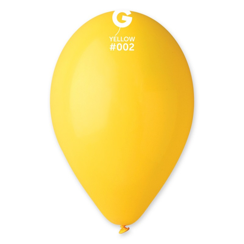 Ballons jaunes biodégradables pas cher