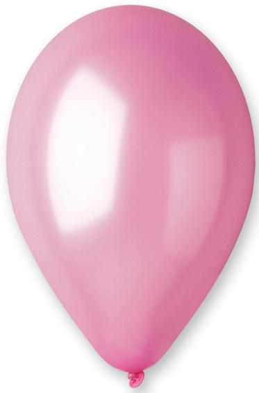 Ballons métallisés de couleur Rose pas cher