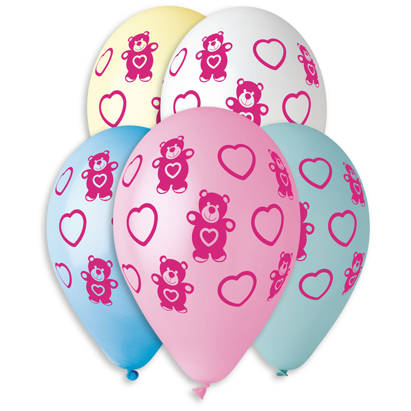 Ballons motif ourson pas cher