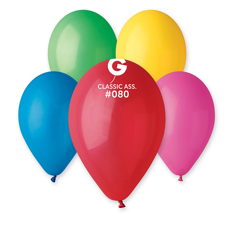 Ballons multicolores biodégradables pas cher