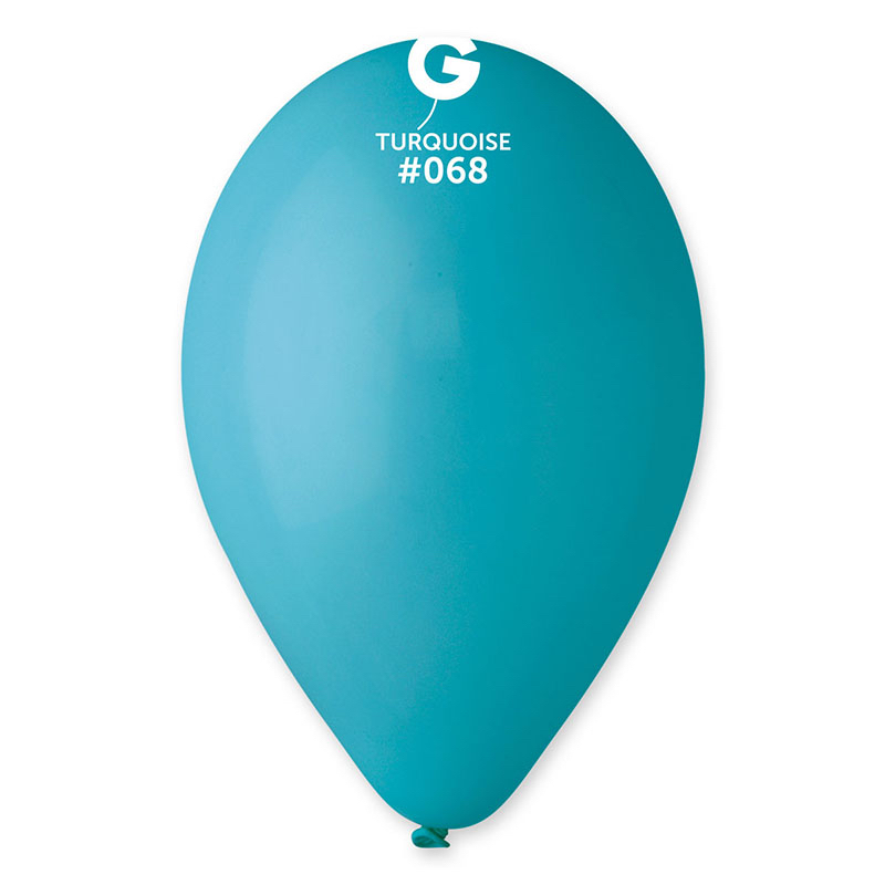 Ballons turquoise pastel pas cher