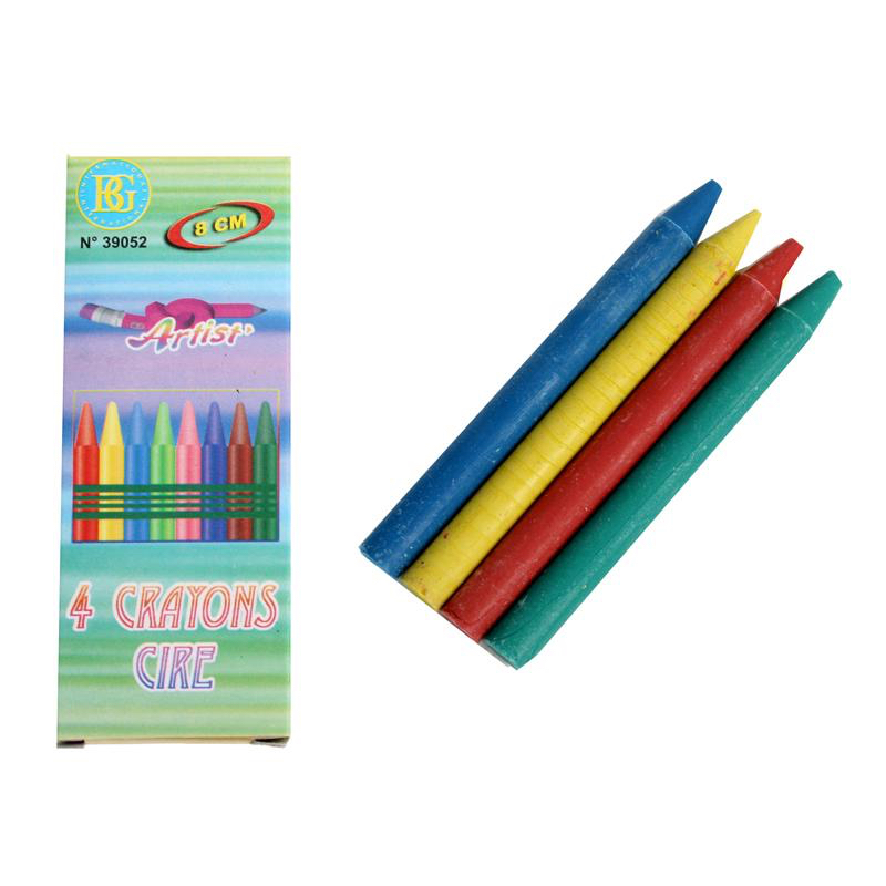 Boîte de 4 crayons à cire pas cher