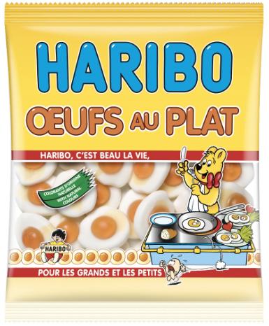 Bonbons Oeufs au plat Haribo pas cher