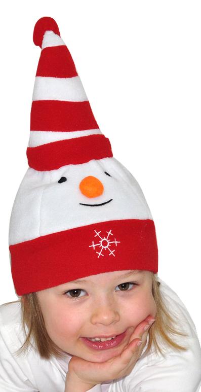 Bonnet de Noël bébé bonhomme de neige pas cher