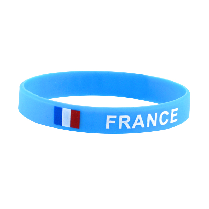Bracelet silicone supporter france pas cher