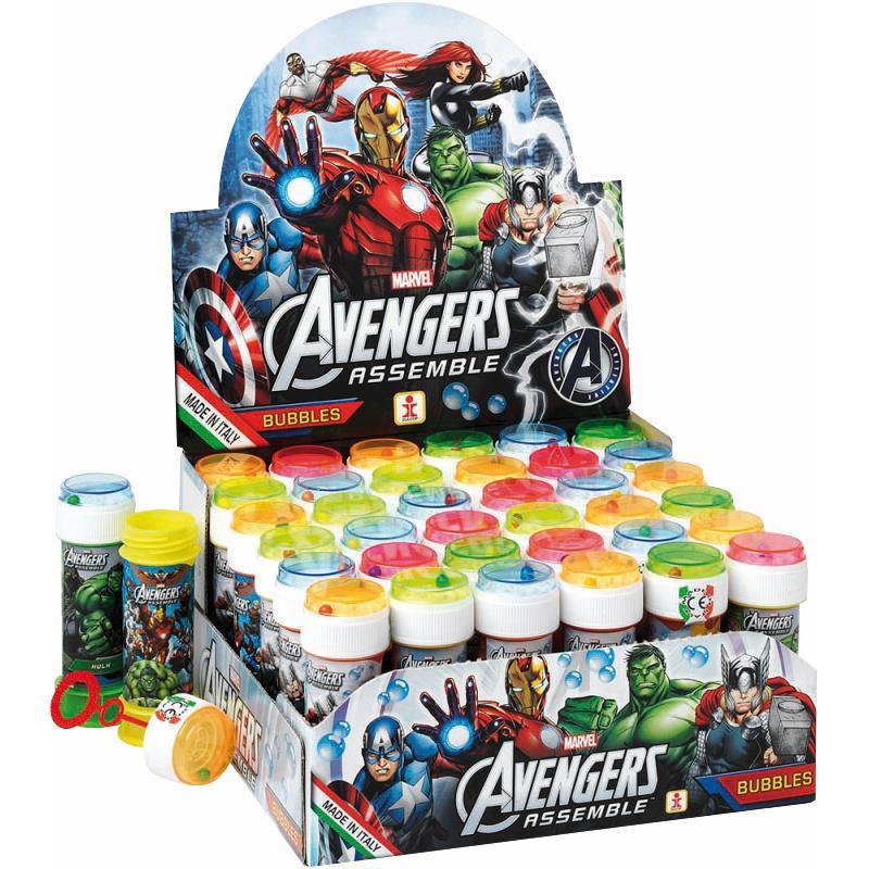 Bulle de savon + jeu de patience Avengers pas cher