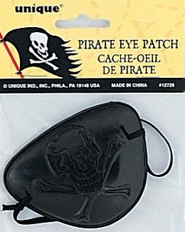 Cache Oeil Pirate en Plastique pas cher