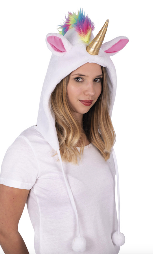 Chapeau Capuche Licorne pas cher