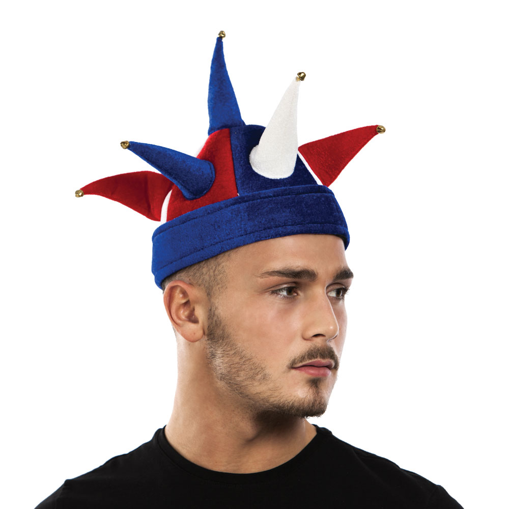 Chapeau de Fou Tricolore pas cher