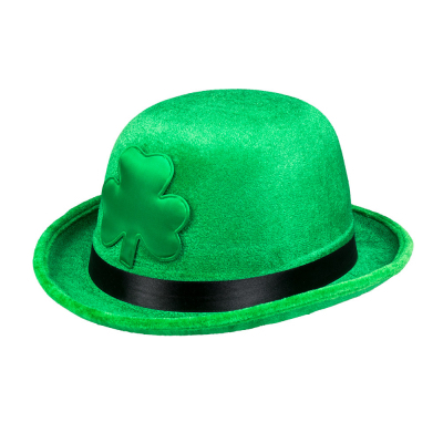 Chapeau melon Saint Patrick trèfle pas cher