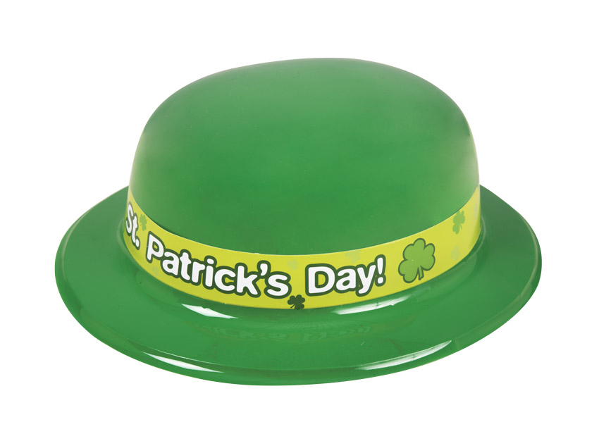 Chapeau saint Patrick en plastique pas cher