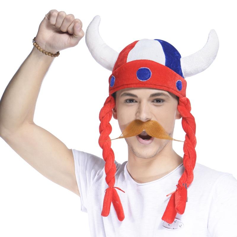 Chapeau Viking Tricolore pas cher