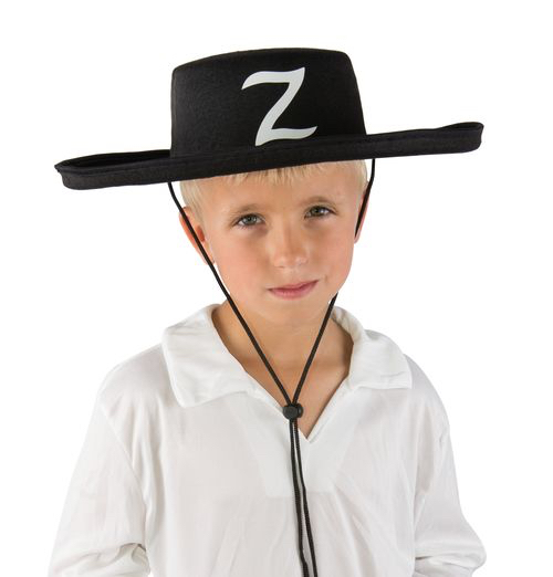 Chapeau zorro enfant pas cher