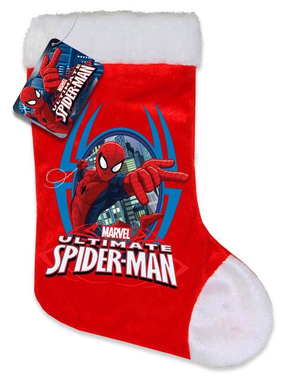 Chaussette de Noël spider-man pas cher